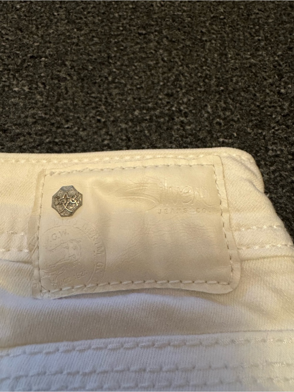 Silver Jeans Co. Suki Skinny Crop White Curvy Fit Jeans W29/L24 Mid-Rise Stretch - Picture 8 of 10